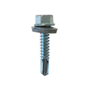 Schroef STAAL BOORPUNT, BS ZK BP3 VZ - 6,3x32mm + 16mm ring beschikt over een boorpunt waardoor de schroef zelfborend is.
