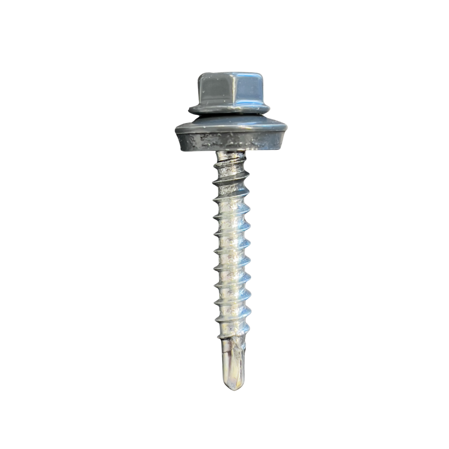 Schroef dakpanplaat, Farmer 14mm - 4,8x35mm - RAL9007_-_Grey Aluminium