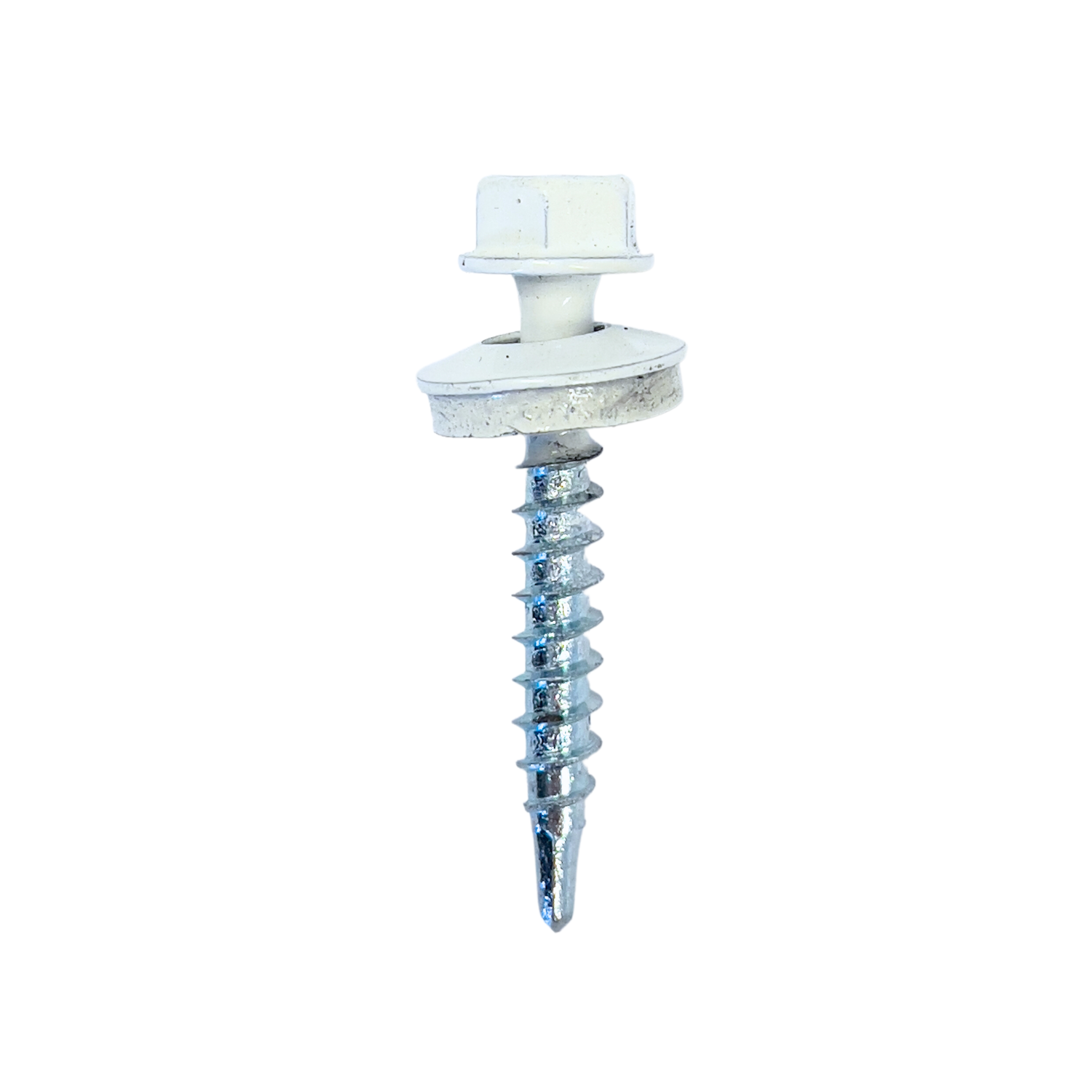 Schroef dakpanplaat, Farmer 14mm - 4,8x35mm - RAL9010_00E55_White
