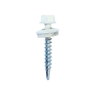 Schroef dakpanplaat, Farmer 14mm - 4,8x35mm - RAL9010_00E55_White