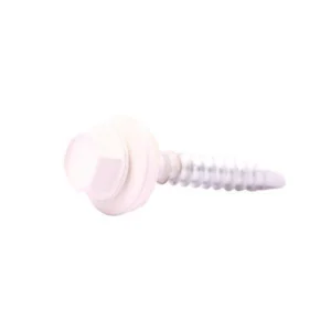Dakpanplaatschroef 28 mm - Cream White RAL 9001