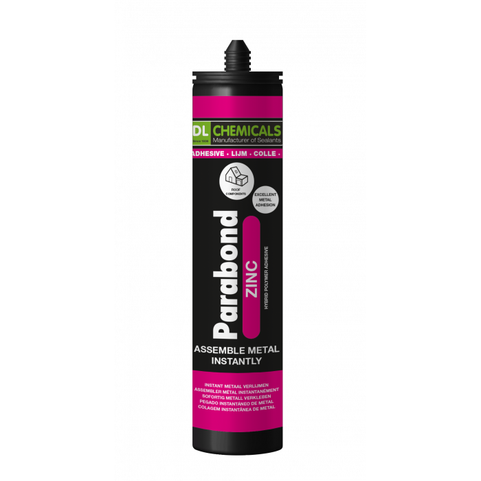 Parabond Zinc lijm grijs, patroon 290ml