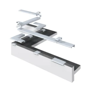 Quick-Fix-deklijst zink 90 graden, 2 meter - Afbeelding 2